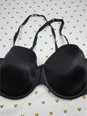 Victorias Secret Black Multiway BIOFIT Bra 34DD  VTG